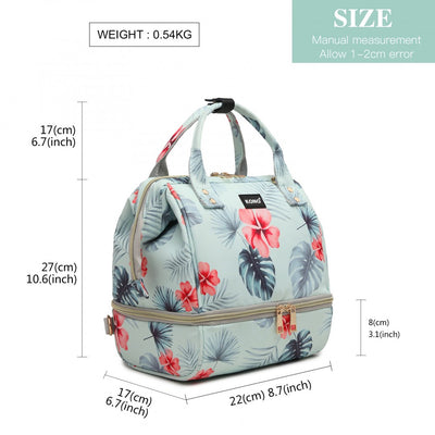 Rucsac multifunctional mamici Rodney, Floral 7