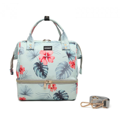 Rucsac multifunctional mamici Rodney, Floral 2