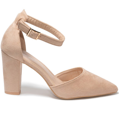 Pantofi dama Romola, Bej 3