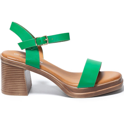 Sandale dama Rosamaria, Verde 3