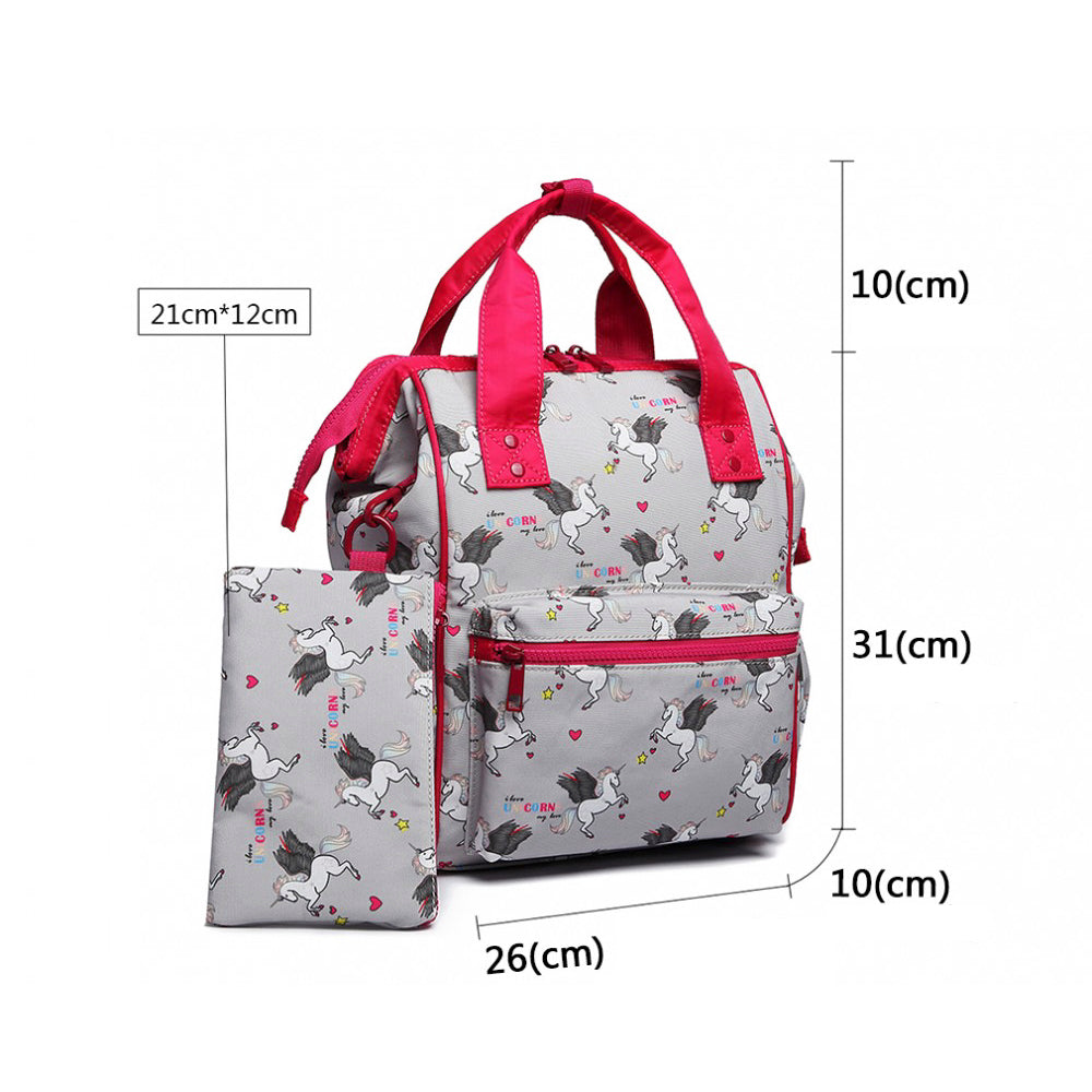 Rucsac dama Vannie, Gri 8