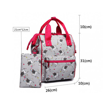 Rucsac dama Vannie, Gri 8