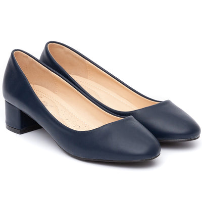Pantofi dama Saundra, Bleumarin 2
