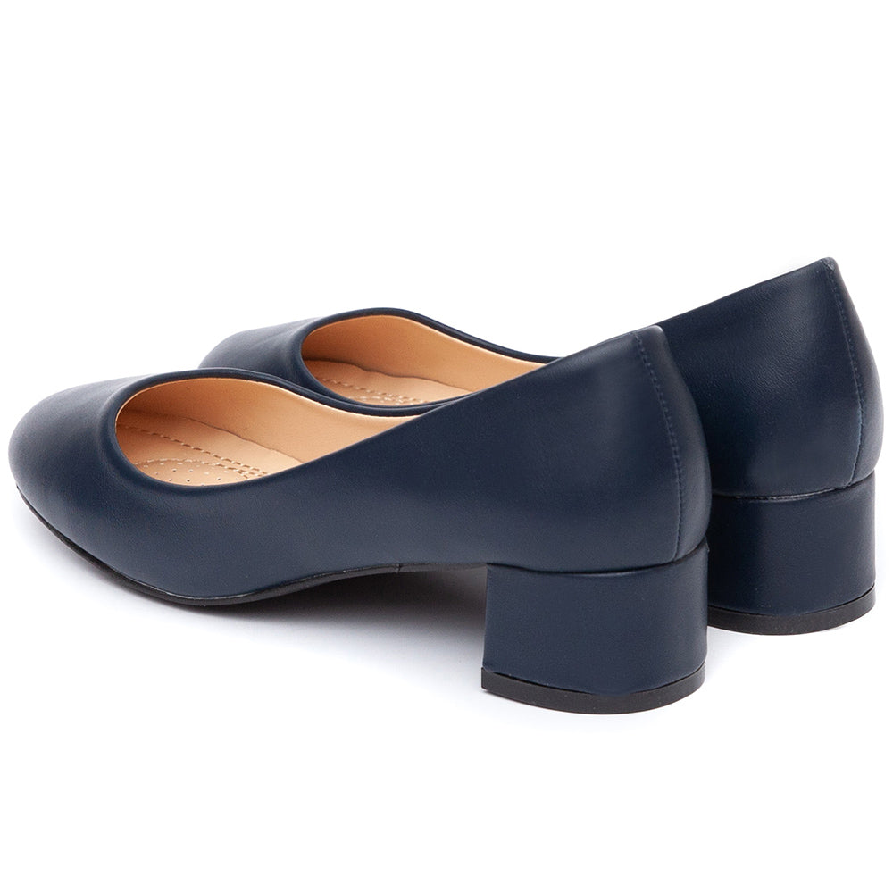 Pantofi dama Saundra, Bleumarin 4