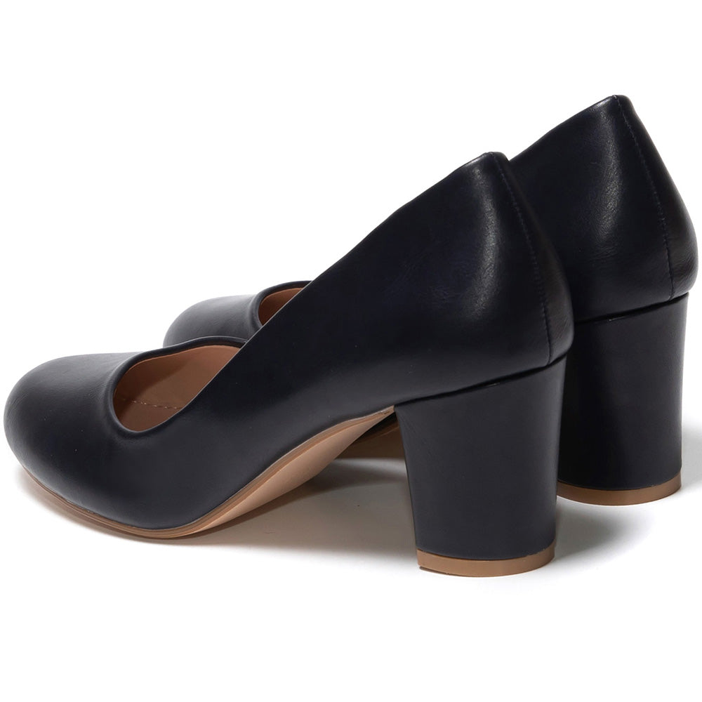 Pantofi dama Selvaggia, Bleumarin 4