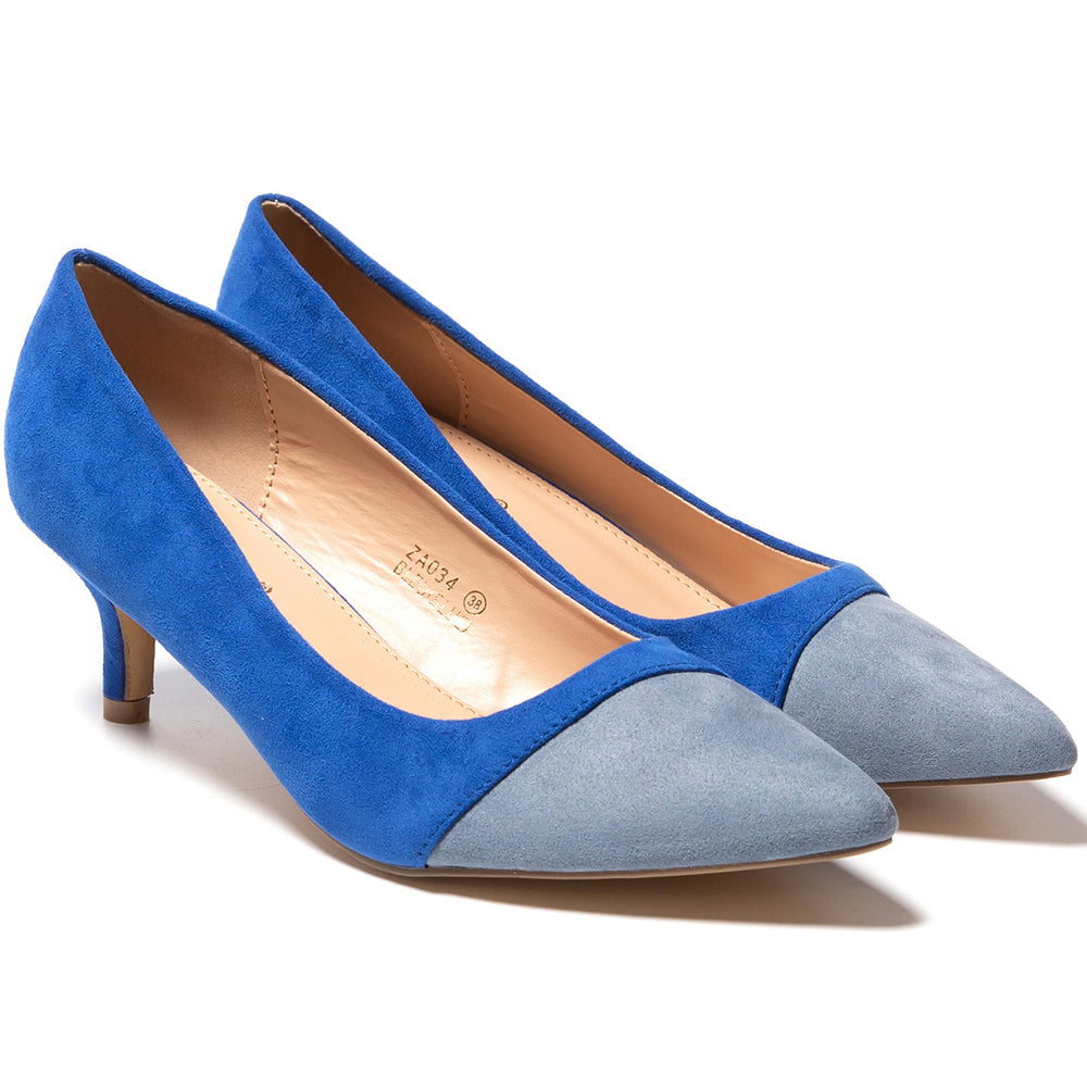 Pantofi dama Solina, Albastru 2