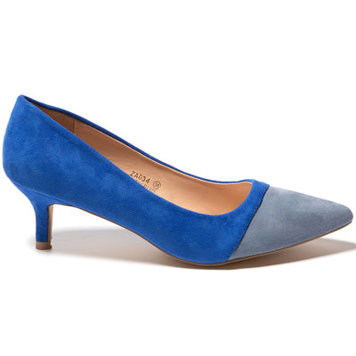 Pantofi dama Solina, Albastru 3