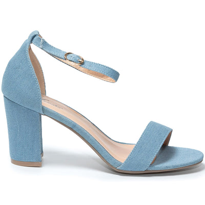Sandale dama Tamasha, Bleu 3