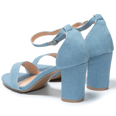 Sandale dama Tamasha, Bleu 4