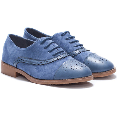 Pantofi dama Zayna, Bleu 2