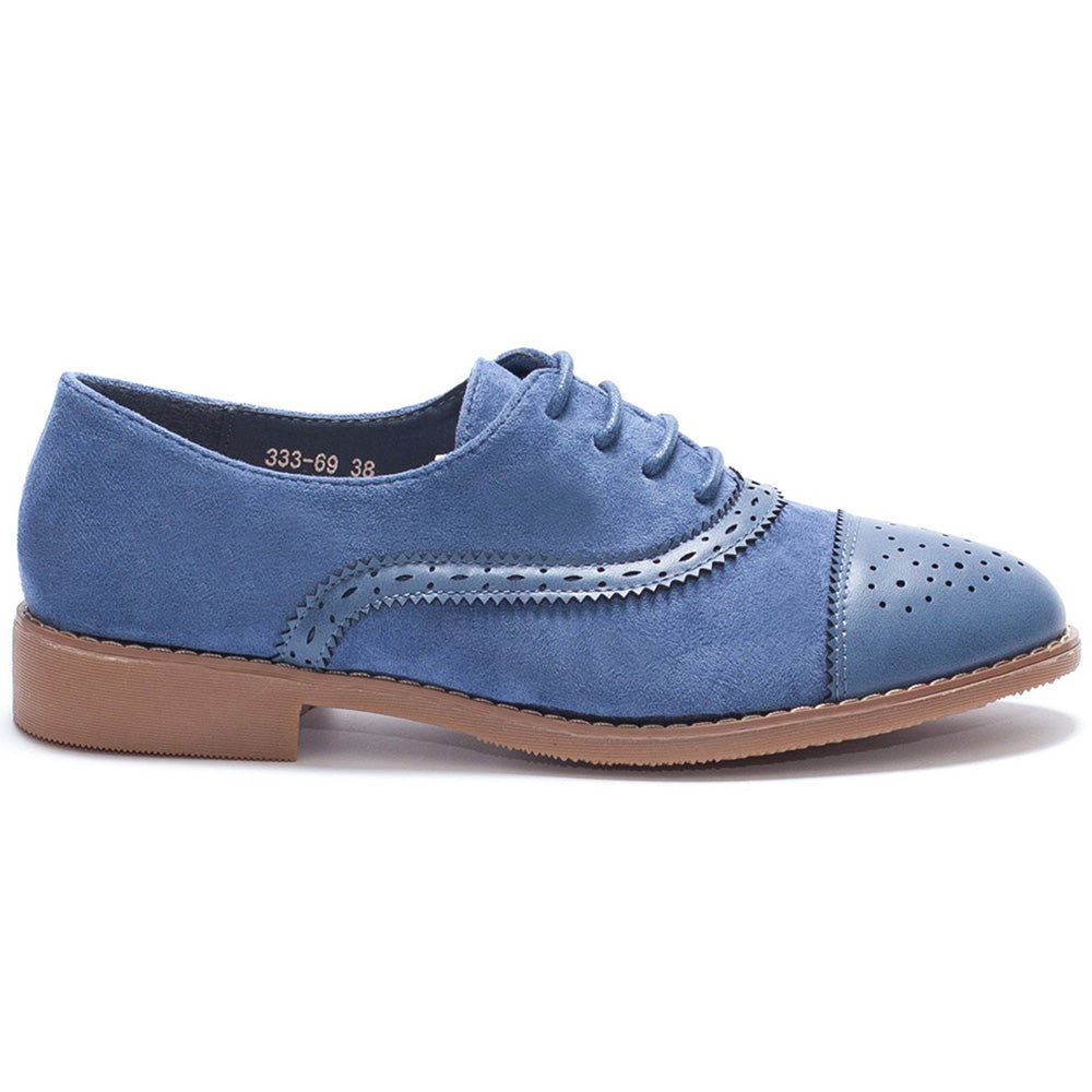 Pantofi dama Zayna, Bleu 3