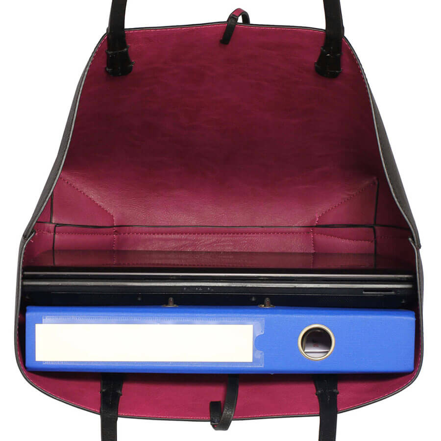 Geanta dama Bessie, Burgundy 4