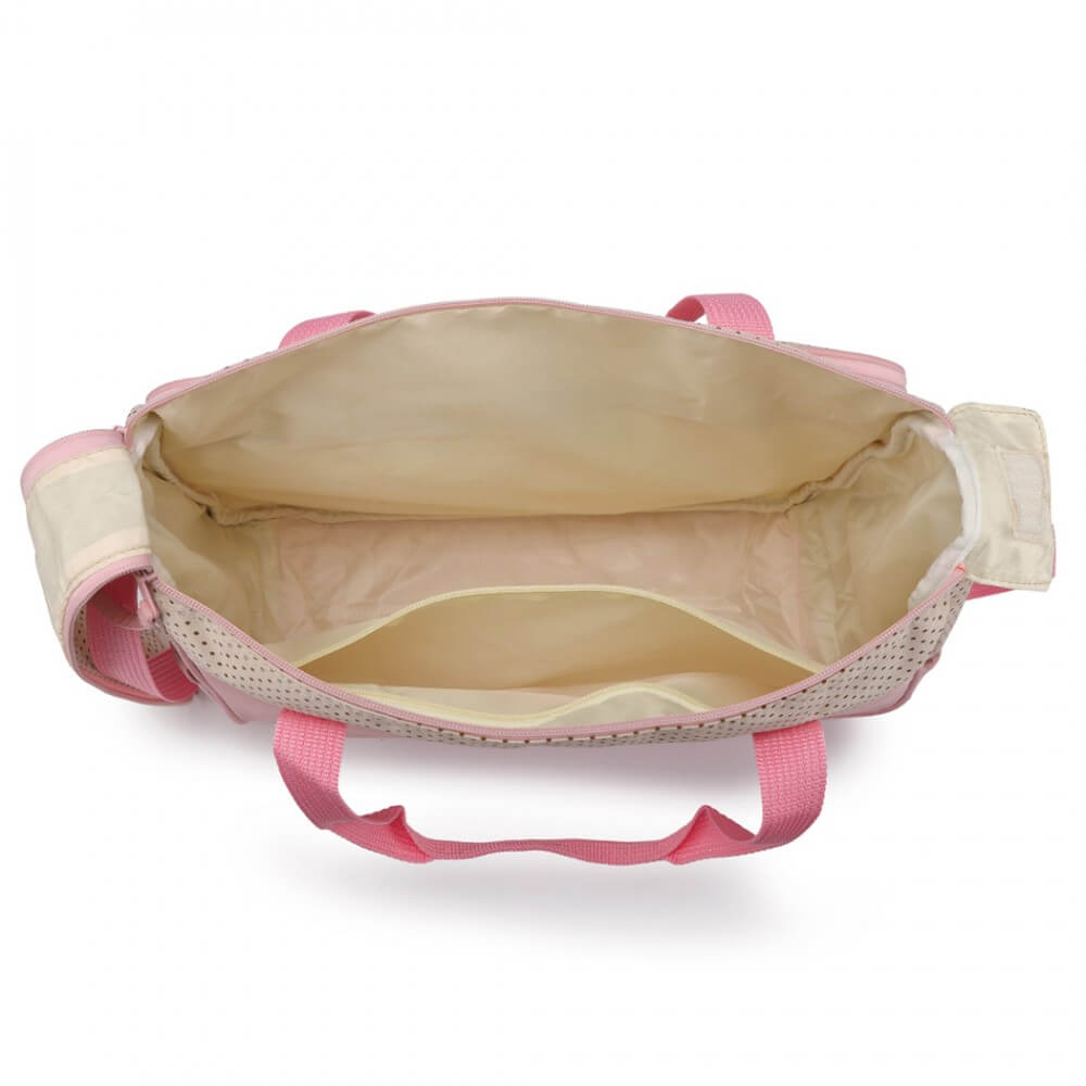 Geanta multifunctionala mamici Ursulet, Roz 6