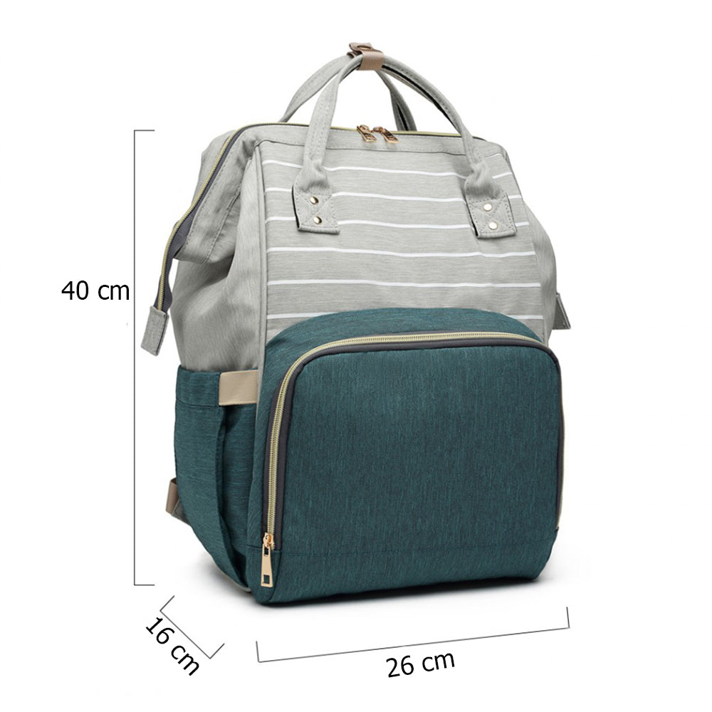 Rucsac multifunctional mamici Grasunel, Verde 9