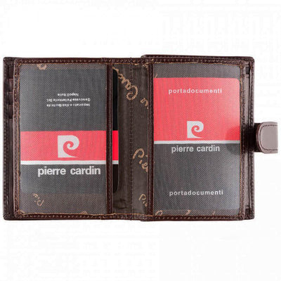Pierre Cardin | Portofel barbati din piele naturala GPB461, Cafeniu 5