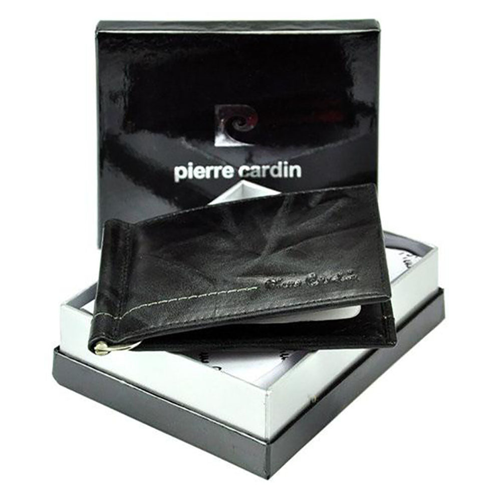 Pierre Cardin | Portofel barbati din piele naturala GPB435, Negru 2