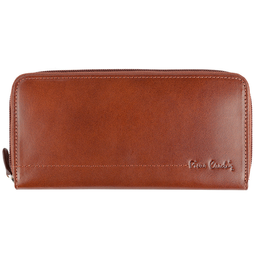 Pierre Cardin | Portofel dama din piele naturala GPD127, Maro 1