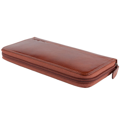 Pierre Cardin | Portofel dama din piele naturala GPD127, Maro 3