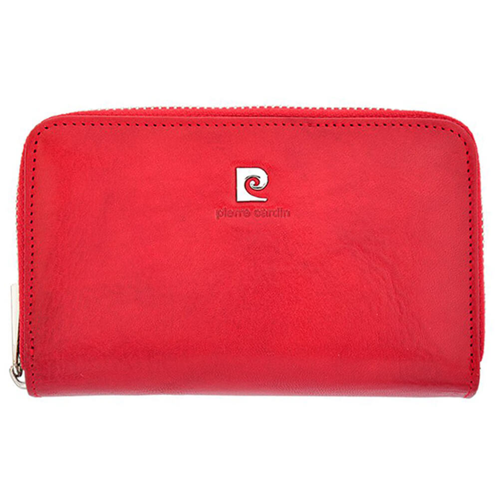 Pierre Cardin | Portofel dama din piele naturala GPD139, Rosu 1