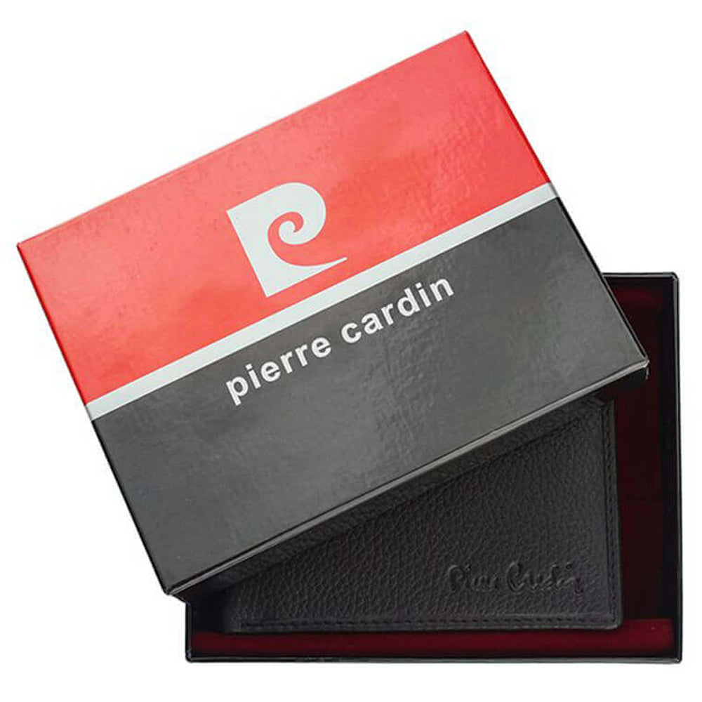 Pierre Cardin | Portofel barbati din piele naturala GPB308, Negru 2
