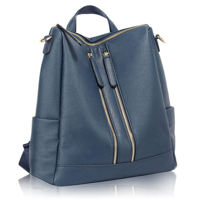 Rucsac dama convertibil in geanta Camilla, Bleumarin 2