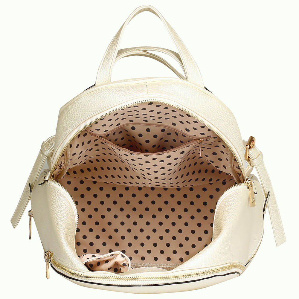 Rucsac dama Ellis, Alb 3